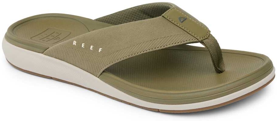 Reef Cushion Norte Flip Flops Olive Vintage UK 6 Men