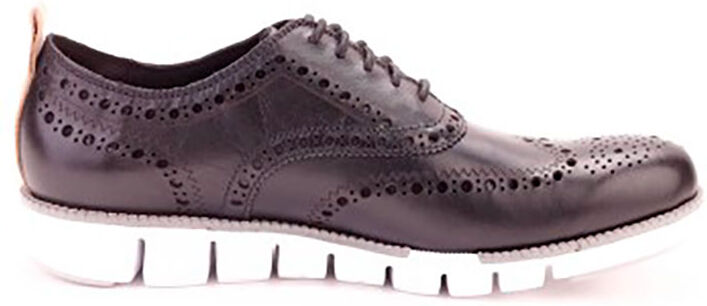Cole Haan Zerogrand Wing Leather Shoes Black UK 6 Men