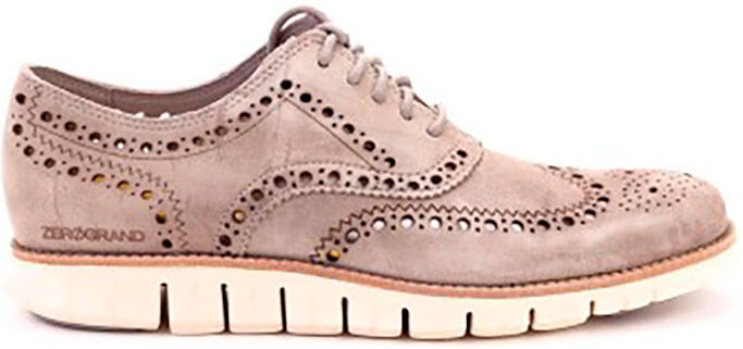 Cole Haan Zerogrand Wingtip Shoes Grey UK 9 Men