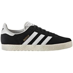 adidas Originals Gazelle Junior Trainers Core Black / Ftwr White / Gold Metal UK 4 Boys,Girls
