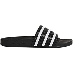 adidas Originals Adilette Slides Black / White UK 14 Men