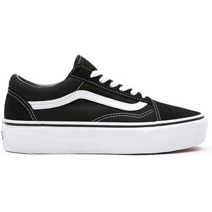 Vans Old Skool Platform Trainers Black / White UK 7.5 Men,Women Vans Old Skool Platform Trainers Black / White UK 7.5 Men,Women