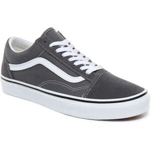 Vans Old Skool Trainers Pewter / True White UK 6.5 Men,Women Vans Old Skool Trainers Pewter / True White UK 6.5 Men,Women