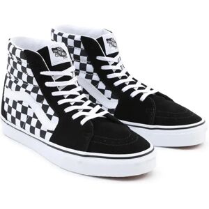 Vans Sk8-hi Trainers Checkerboard Black / True White UK 9.5 Men,Women Vans Sk8-hi Trainers Checkerboard Black / True White UK 9.5 Men,Women