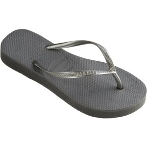 Havaianas Slim Flatform Flip Flops Steel Grey EU 43-44 Women Havaianas Slim Flatform Flip Flops Steel Grey EU 43-44 Women