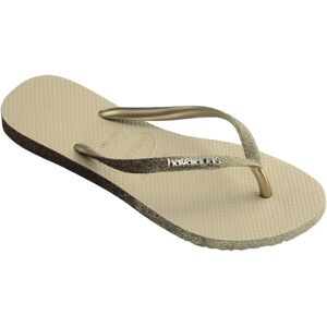 Havaianas Slim Sparkle Ii Flip Flops Sand Grey EU 43-44 Women Havaianas Slim Sparkle Ii Flip Flops Sand Grey EU 43-44 Women