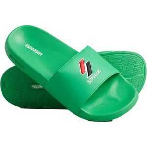 Superdry Code Essential Pool Slides Bright Green UK 3-4 Women Superdry Code Essential Pool Slides Bright Green UK 3-4 Women