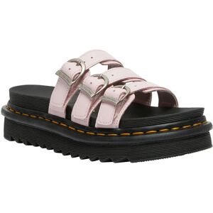 Dr Martens Blaire Slide Chalk Sandals Pink Hydro Leather UK 6.5 Women Dr Martens Blaire Slide Chalk Sandals Pink Hydro Leather UK 6.5 Women