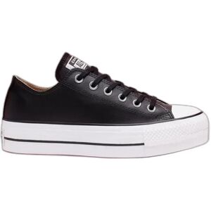 Converse Chuck Taylor All Star Lift Platform Leather Trainers Black UK 8.5 Women Converse Chuck Taylor All Star Lift Platform Leather Trainers Black UK 8.5 Women