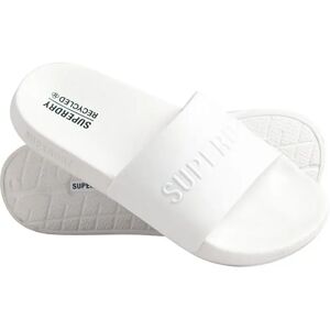 Superdry Code Logo Vegan Pool Slides Optic / Optic EU 40-41 Women Superdry Code Logo Vegan Pool Slides Optic / Optic EU 40-41 Women