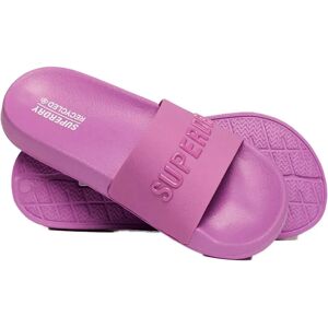 Superdry Code Logo Vegan Slides Fluro Purple UK 3-4 Women Superdry Code Logo Vegan Slides Fluro Purple UK 3-4 Women