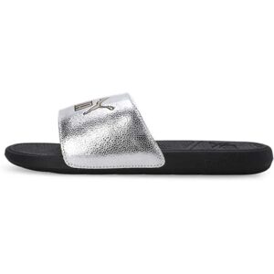 Puma Cool Cat 2.0 Metallic Shine Slides Silver / Gold / Black UK 6 Women Puma Cool Cat 2.0 Metallic Shine Slides Silver / Gold / Black UK 6 Women