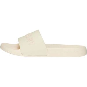 Superdry Logo Vegan Pool Slides Rice White UK 5-6 Women Superdry Logo Vegan Pool Slides Rice White UK 5-6 Women