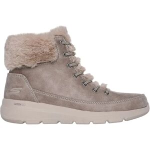 Skechers Glacial Ultra Booties Taupe Textile UK 6 Women Skechers Glacial Ultra Booties Taupe Textile UK 6 Women