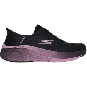 Skechers Max Cushioning Elite 2.0 Trainers Black Textile / Mauve Trim UK 5 Women Skechers Max Cushioning Elite 2.0 Trainers Black Textile / Mauve Trim UK 5 Women