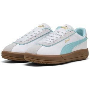 Puma Club Klassika Trainers White / Safe Lake / Feather Gray UK 4 Women Puma Club Klassika Trainers White / Safe Lake / Feather Gray UK 4 Women