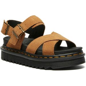 Dr Martens Voss Ii Eh Suede Sandals Tan Vt UK 6.5 Women Dr Martens Voss Ii Eh Suede Sandals Tan Vt UK 6.5 Women