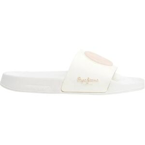 Pepe Jeans Brand W Slides Off Lace Beige UK 5 Women Pepe Jeans Brand W Slides Off Lace Beige UK 5 Women