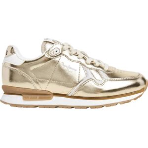 Pepe Jeans Brit Gold W Trainers Gold UK 4 Women Pepe Jeans Brit Gold W Trainers Gold UK 4 Women
