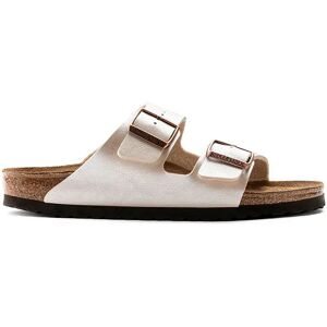 Birkenstock Arizona Birko-flor Sandals Pearl White UK 7.5 Women Birkenstock Arizona Birko-flor Sandals Pearl White UK 7.5 Women