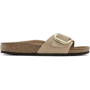 Birkenstock Madrid Big Buckle Nubuck Leather Sandals Sandcastle UK 7 Women Birkenstock Madrid Big Buckle Nubuck Leather Sandals Sandcastle UK 7 Women