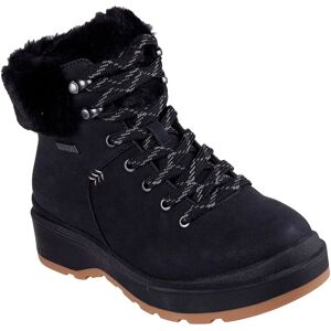 Skechers Park City Booties Black Duraleather / Faux Fur UK 7 Women Skechers Park City Booties Black Duraleather / Faux Fur UK 7 Women