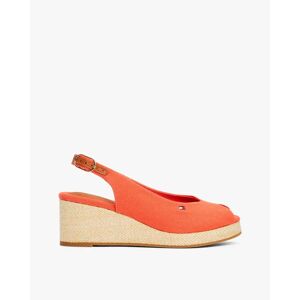 Tommy Hilfiger Fw0fw08595 Wedge Espadrilles Orange UK 6.5 Women Tommy Hilfiger Fw0fw08595 Wedge Espadrilles Orange UK 6.5 Women