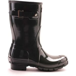 Hunter Original Short Gloss Rain Boots Khaki UK 4 Women Hunter Original Short Gloss Rain Boots Khaki UK 4 Women