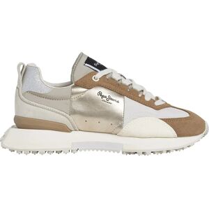 Pepe Jeans Archer Gala Trainers Taupe Beige UK 6 Women Pepe Jeans Archer Gala Trainers Taupe Beige UK 6 Women