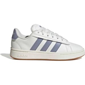 adidas Grand Court Alpha 00s Trainers Core White / Silver Violet / Gum 10 UK 5 Women adidas Grand Court Alpha 00s Trainers Core White / Silver Violet / Gum 10 UK 5 Women