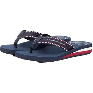 Tommy Hilfiger Webbing Beach Flip Flops Space Blue UK 7 Women Tommy Hilfiger Webbing Beach Flip Flops Space Blue UK 7 Women