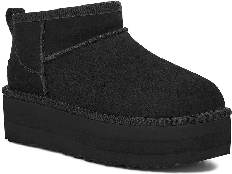 Ugg Classic Ultra Mini Platform Boots Black EU 41 Women