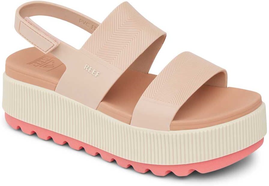 Reef Water Vista Higher Platform Sandals Sunset Coral UK 7 Women