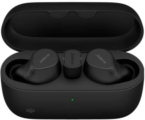 Jabra Evolve2 Buds Ms Usb-c Wireless Earphones Black One Size unisex