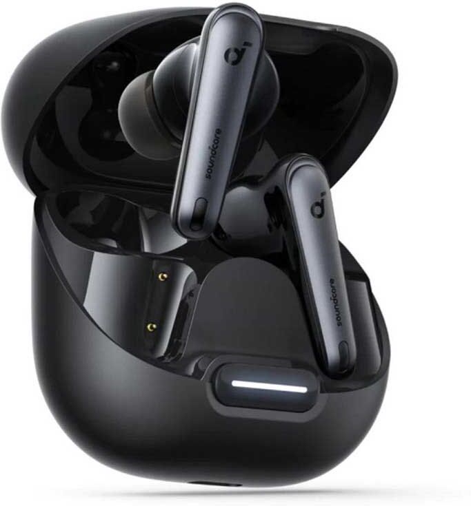 Anker Liberty 4 Nc Tws Wireless Earphones Black One Size unisex