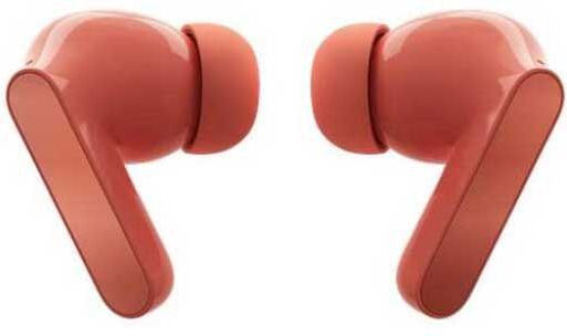 Motorola Moto Buds Wireless Earphones Peach Pink One Size unisex