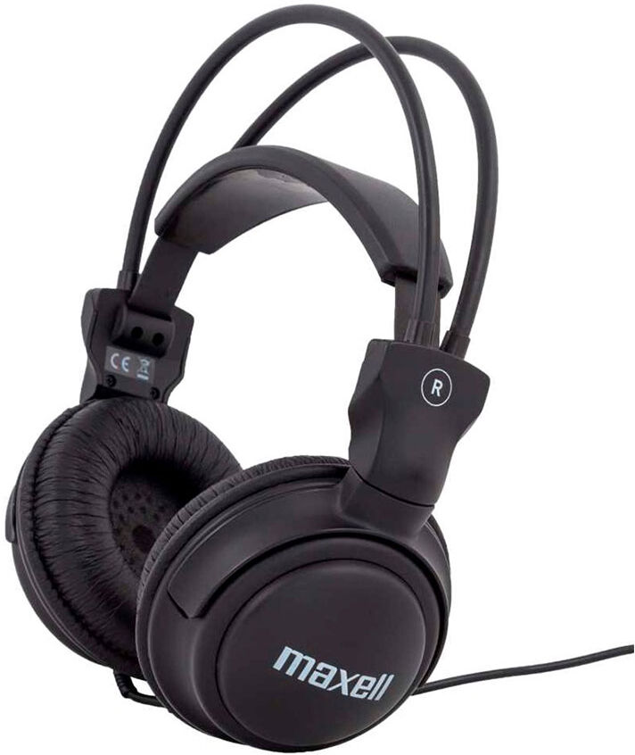Maxell Home Studio Headphones Black One Size unisex