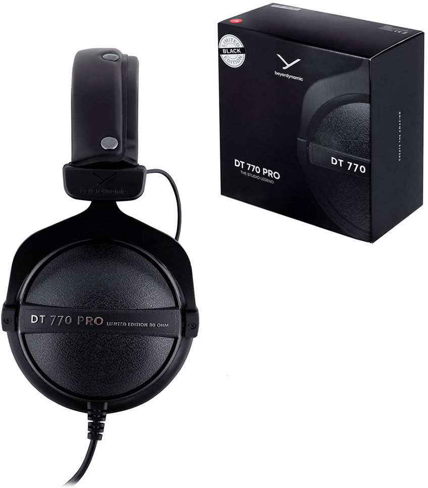 Beyerdynamic Dt 770 Pro Headphones Black One Size unisex