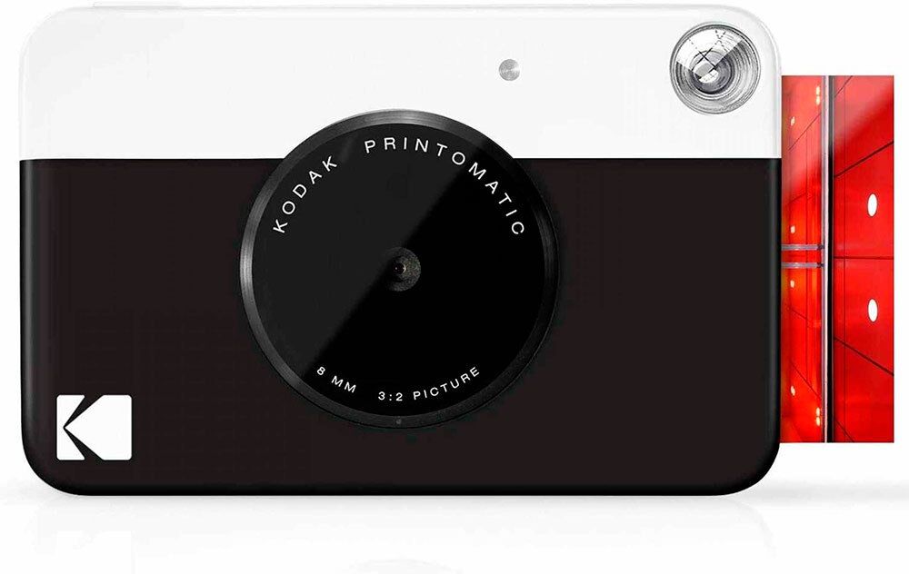 Kodak Printomatic Instant Camera Black One Size unisex