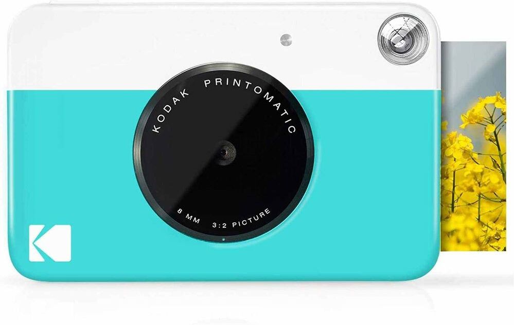 Kodak Printomatic Instant Camera Blue One Size unisex
