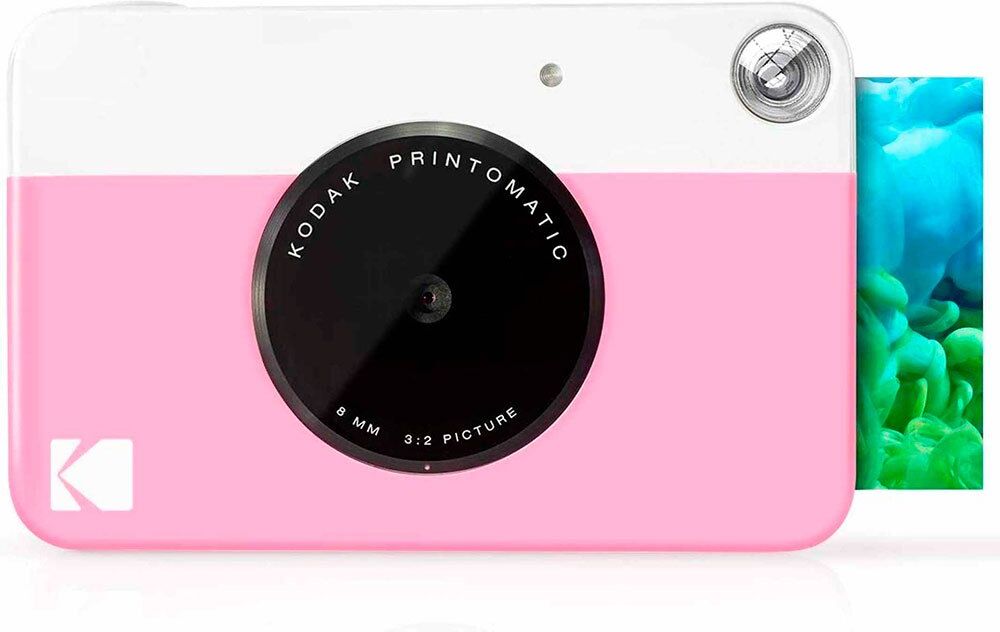 Kodak Printomatic Instant Camera Pink One Size unisex