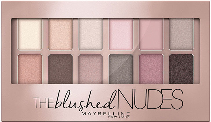 Maybelline Shadow Palette 01 Blushed Nudes Multicolor One Size female