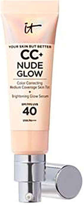 It Cosmetics Cc+ Nude Glow Glow Spf40 Light Foundation Serum Brown One Size female