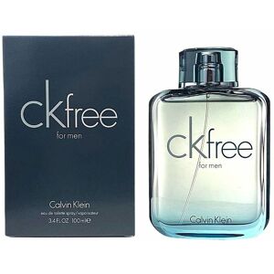 Calvin Klein Ck Free 100ml Eau De Toilette Transparent One Size male