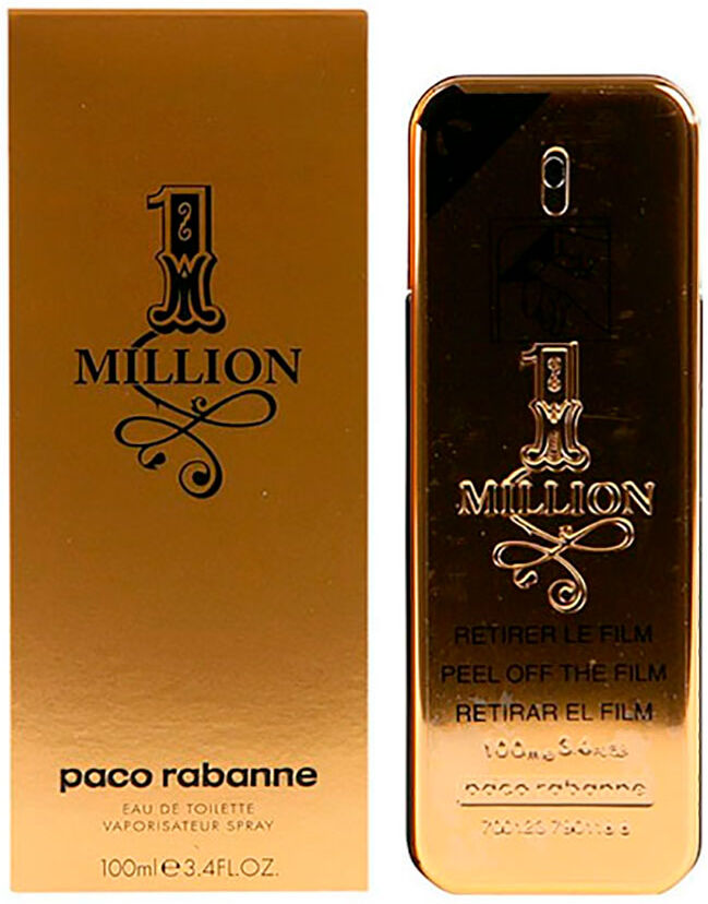 Paco Rabanne 1 Million 100ml Eau De Toilette One Size male