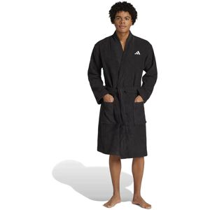 adidas Dressing Gown Bathrobe Black XL Men,Women adidas Dressing Gown Bathrobe Black XL Men,Women