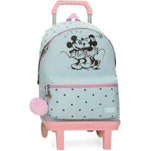 Disney Mickey Y Minnie Kisses Trolley Bag Blue One Size unisex Disney Mickey Y Minnie Kisses Trolley Bag Blue One Size unisex