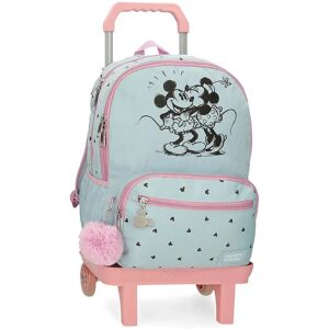 Disney Mickey Y Minnie Kisses Trolley Bag Blue One Size unisex Disney Mickey Y Minnie Kisses Trolley Bag Blue One Size unisex