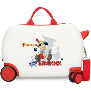 Disney Pinocchio & Litle Sidekick 24l Trolley Bag White One Size unisex Disney Pinocchio & Litle Sidekick 24l Trolley Bag White One Size unisex