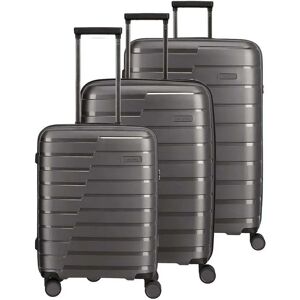 Travelite Air Base 4w L/m Expandable/s Trolley Bag Anthracite Metallic One Size unisex Travelite Air Base 4w L/m Expandable/s Trolley Bag Anthracite Metallic One Size unisex